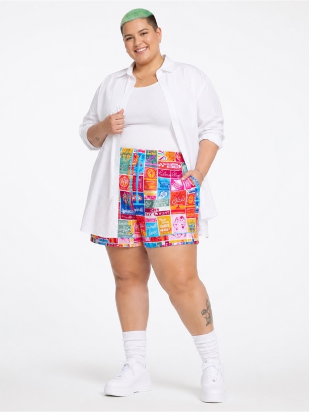 Target Pride Vibrant Rainbow Satin Pride Shorts Lightweight & Festive Sz XXL